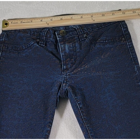 JOE'S JEANS Girls Size 12 Leopard Brown Velvet Skinny Slim Fit Legging Pants - Picture 8 of 16